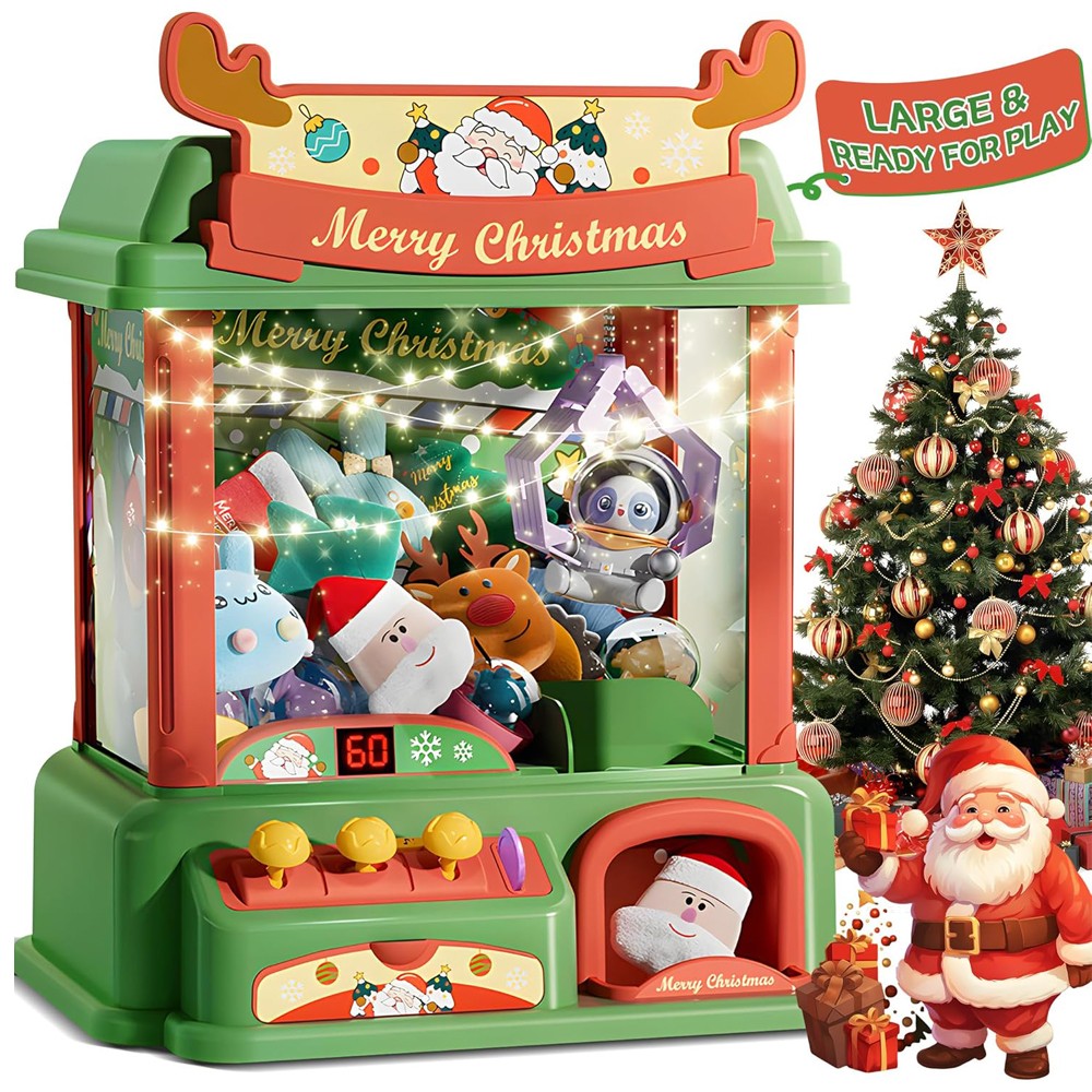 Christmas Claw Machine For Kid - Arcade Games And Vending review and price