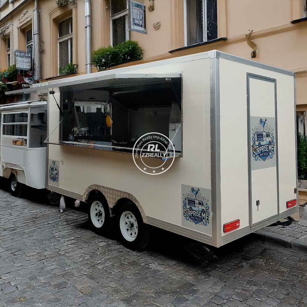 Customized Street Snack Vendin - Hot Dog Vending Cart review and price
