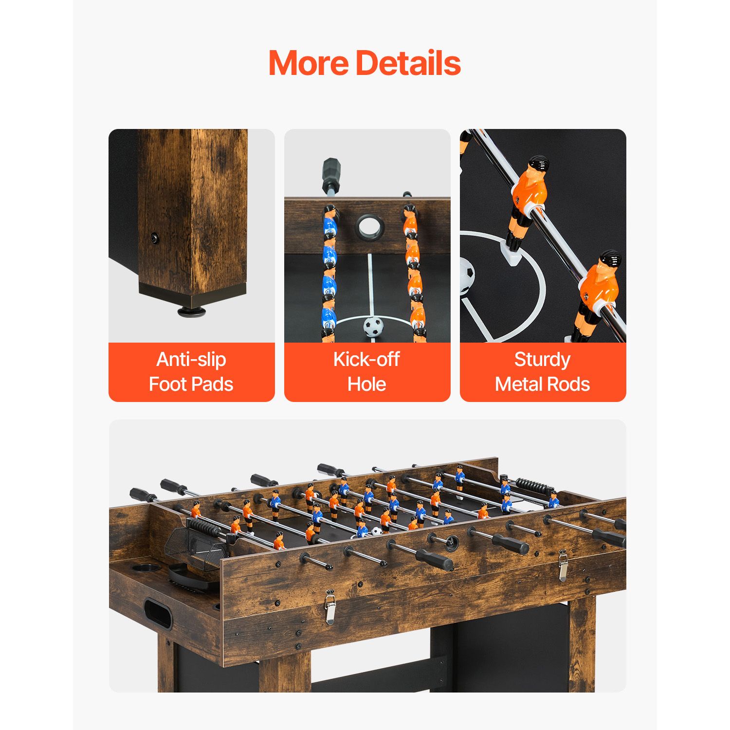 3-In-1 Combo Game Table Set, 5 - Air Hockey Table review and price